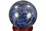 Polished Sodalite Sphere #116160-1